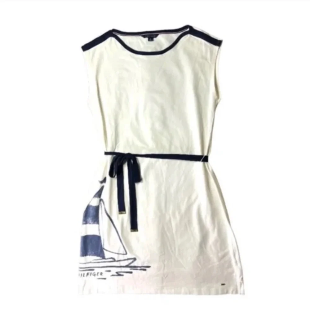 Tommy Hilfiger Shift Dress Adjustable Belt - Picture 8 of 9
